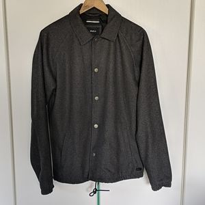 RVCA Men's Medium Wool Coaches Jacket